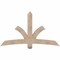 Ekena Millwork Davenport Smooth Timber Gable Bracket, Douglas Fir, 72"W x 42"H x 5 1/2"D x 5 1/2"F, 14/12 Pitch GBW072X42X0606DAV00SDF - alternate 1